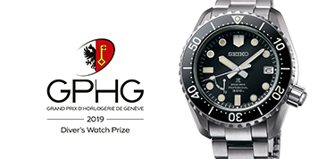 Seiko Prospex LX Line Diver’s | Diver’s Watch Prize Grand Prix d’Horlogerie de Genève