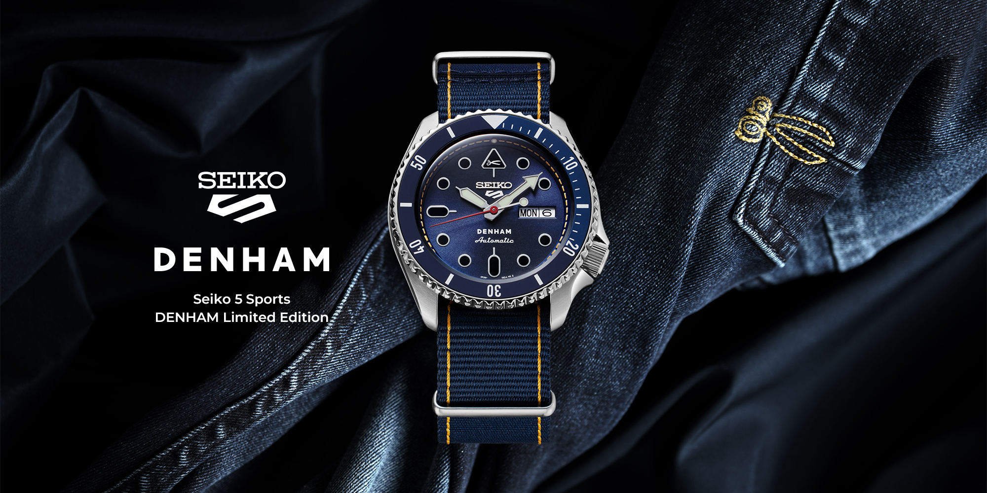 Seiko 5 Sports - DENHAM Limited Edition